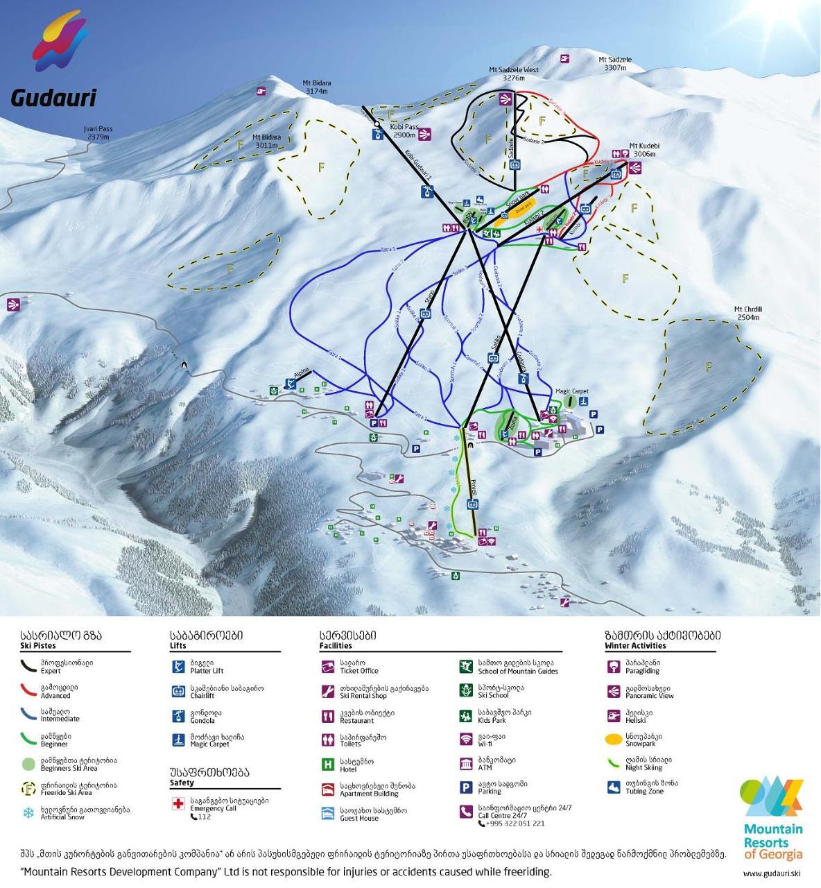 Ski Heaven Gudauri Eksteriør billede